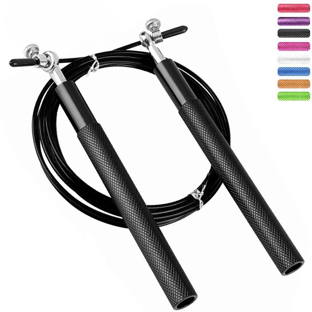 Jump Rope Speed Bearing - เชือกกระโดดความเร็วสูง สำหรับครอสฟิต ผู้ชาย ผู้หญิง เด็ก อุปกรณ์ออกกำลังกายในยิม