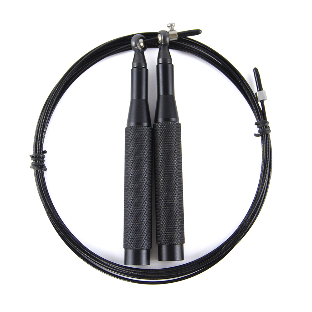 Jump Rope Speed Bearing - เชือกกระโดดความเร็ว เชือกกระโดดปรับได้พร้อมด้ามจับอลูมิเนียมอัลลอยด์น้ําหนักเบาและเชือกออกกําลังกายที่ไม่พันกันลูกปืน
