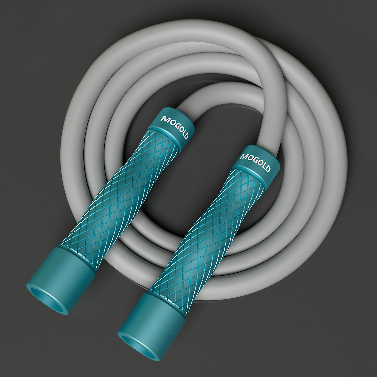 Skipping Rope Pvc - เชือกกระโดด MOGOLD ระดับมืออาชีพ: ด้ามจับกันลื่นตามหลักสรีรศาสตร์ ให้ประสบการณ์การออกกำลังกายที่ราบรื่น