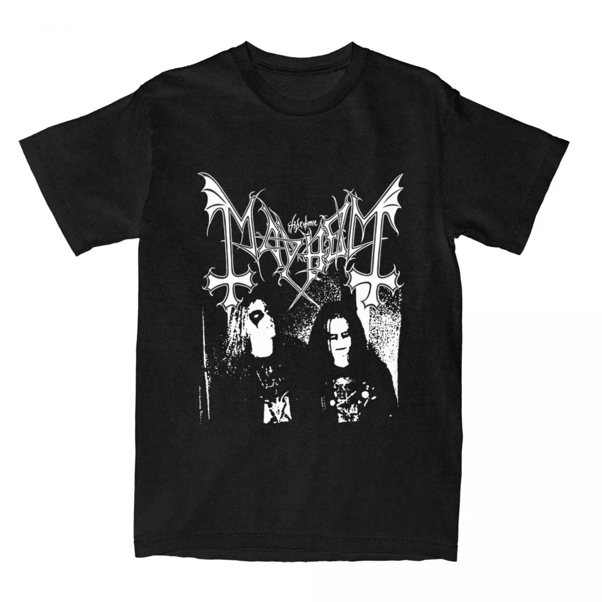 Crossfit Mayhem - เสื้อยืดผ้าฝ้ายลำลองอุปกรณ์เสริมเสื้อยืดมาใหม่ล่าสุดผู้ชายเสื้อยืดลายวงดนตรีทำร้ายร่างกายแบบหนักเสื้อผ้าอนิเมะ