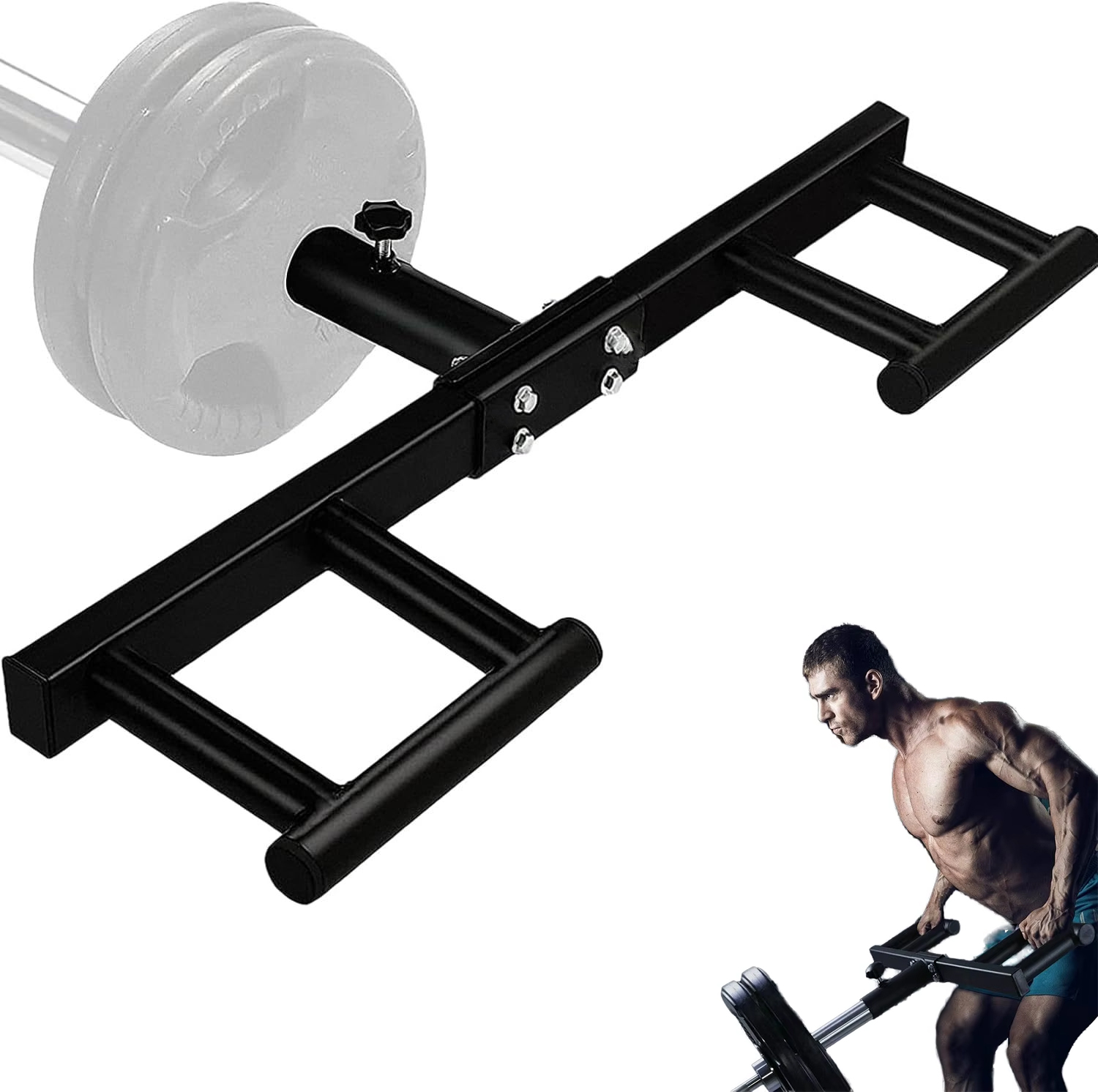 Landmine Barbell Attachment - อุปกรณ์เสริมด้ามจับ Viking Press Landmine สำหรับบาร์เบลขนาด 2