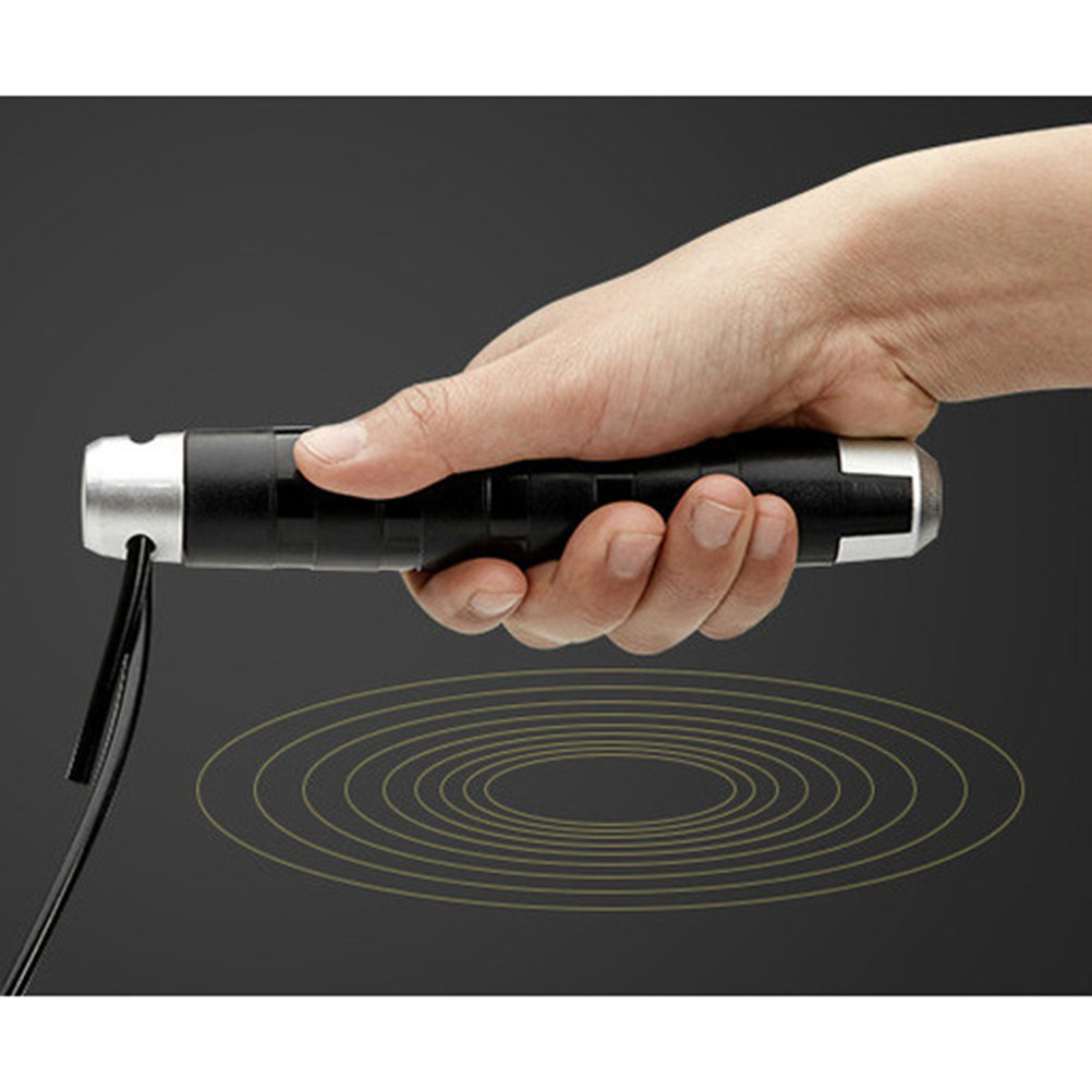 เชือกกระโดดเหล็กสีดำ ระบบลูกปื - Jump Rope Speed Bearing บทวิจารณ์และราคา