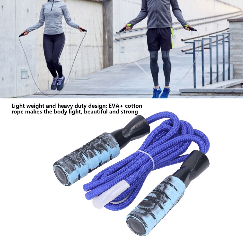เชือกกระโดดแบบพกพา หลากสี ความ - Jump Rope Speed Bearing บทวิจารณ์และราคา