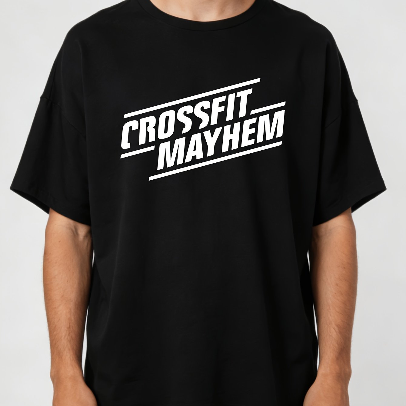 เสื้อยืดลายครอสฟิตเมย์เฮมสำหรั - Crossfit Mayhem บทวิจารณ์และราคา
