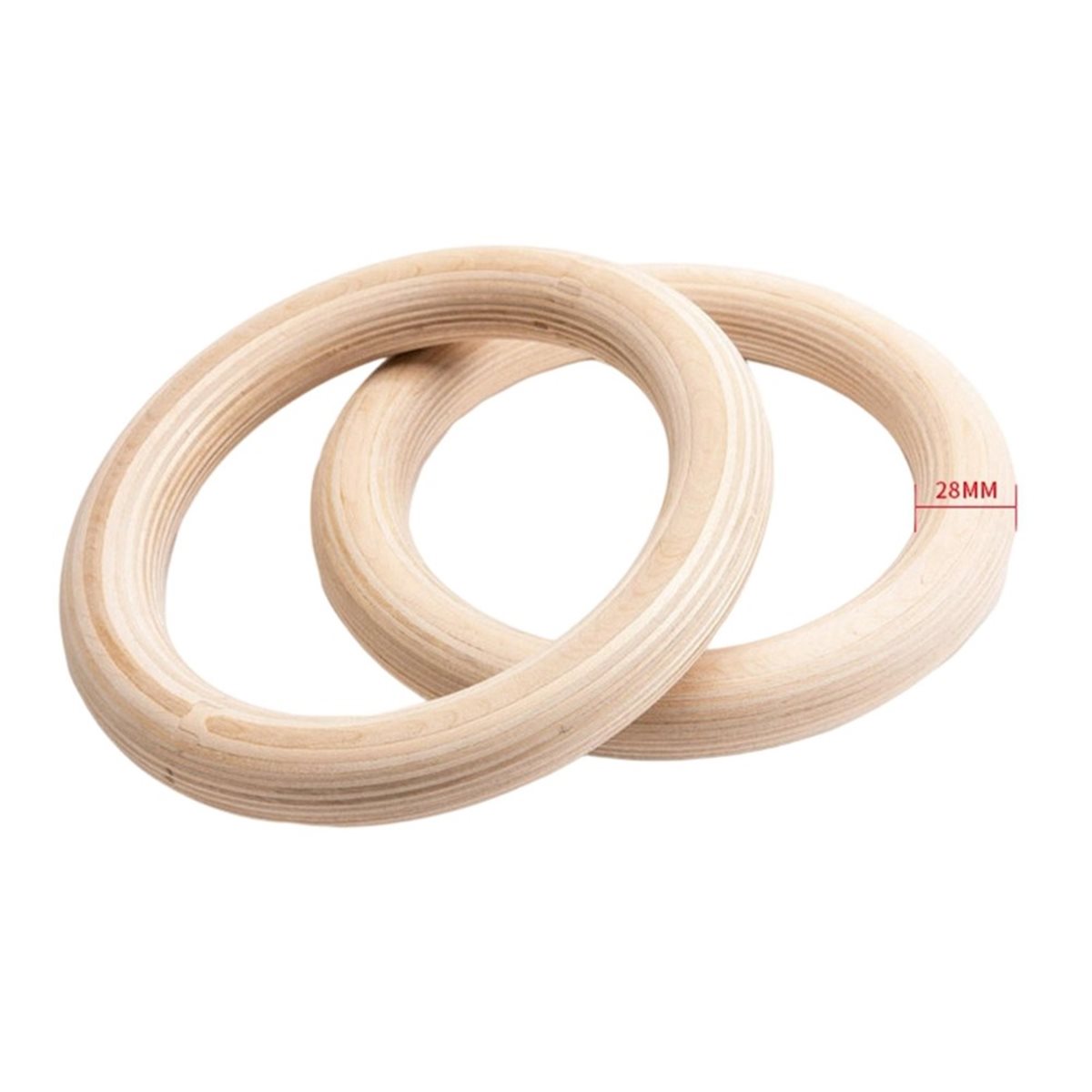 โปรโมชั่นฤดูร้อน ชุด 2 ชิ้น ห่ - Gymnastic Ring Wood บทวิจารณ์และราคา