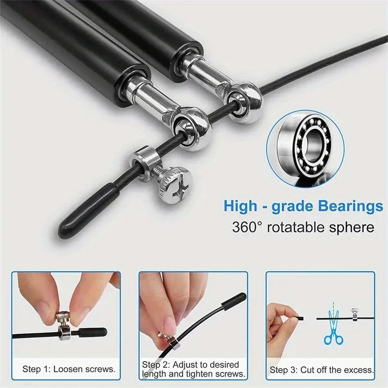 เชือกกระโดดความเร็วสูง สำหรับค - Jump Rope Speed Bearing บทวิจารณ์และราคา