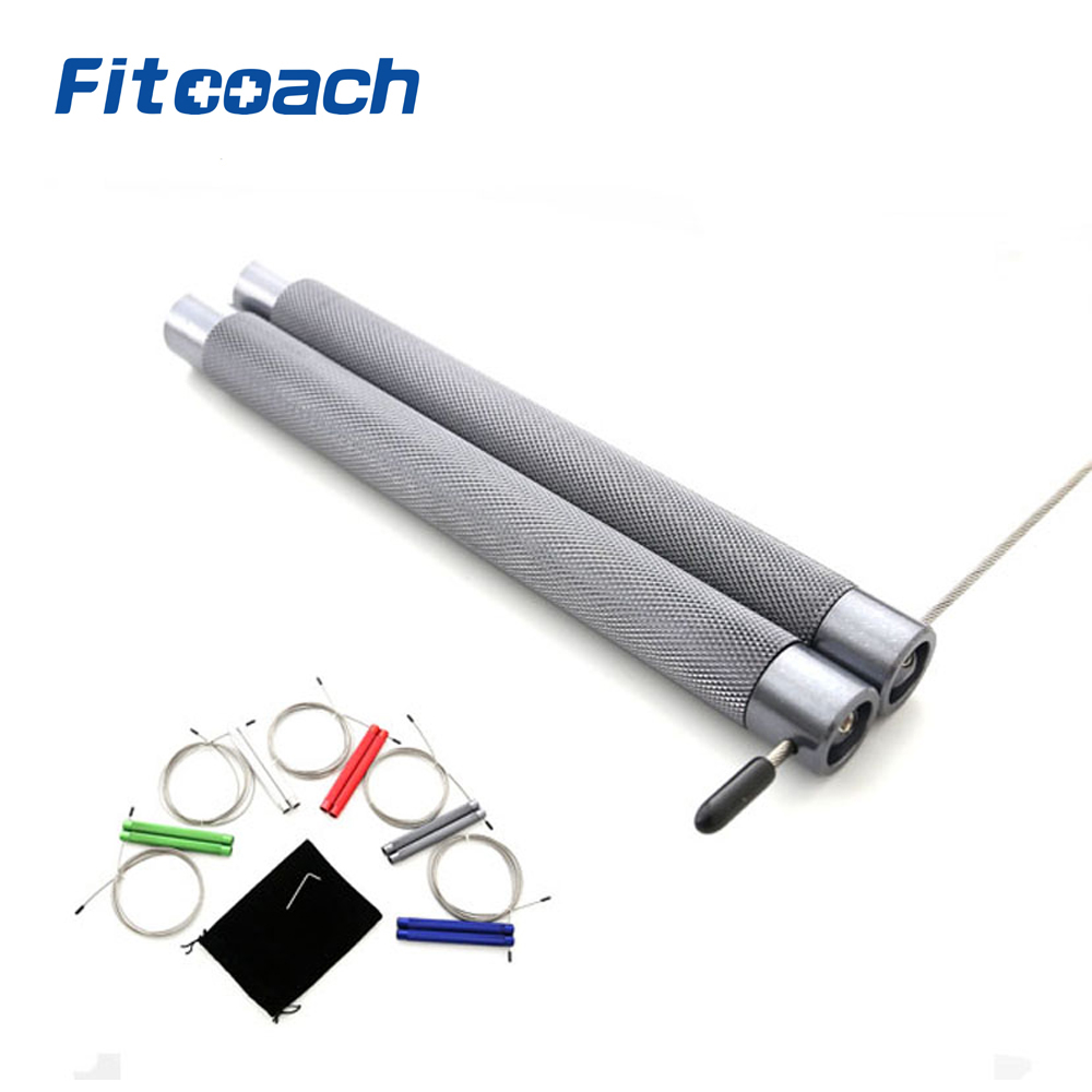 เชือกกระโดดครอสฟิตแบบพกพา อุปก - Jump Rope Speed Bearing บทวิจารณ์และราคา