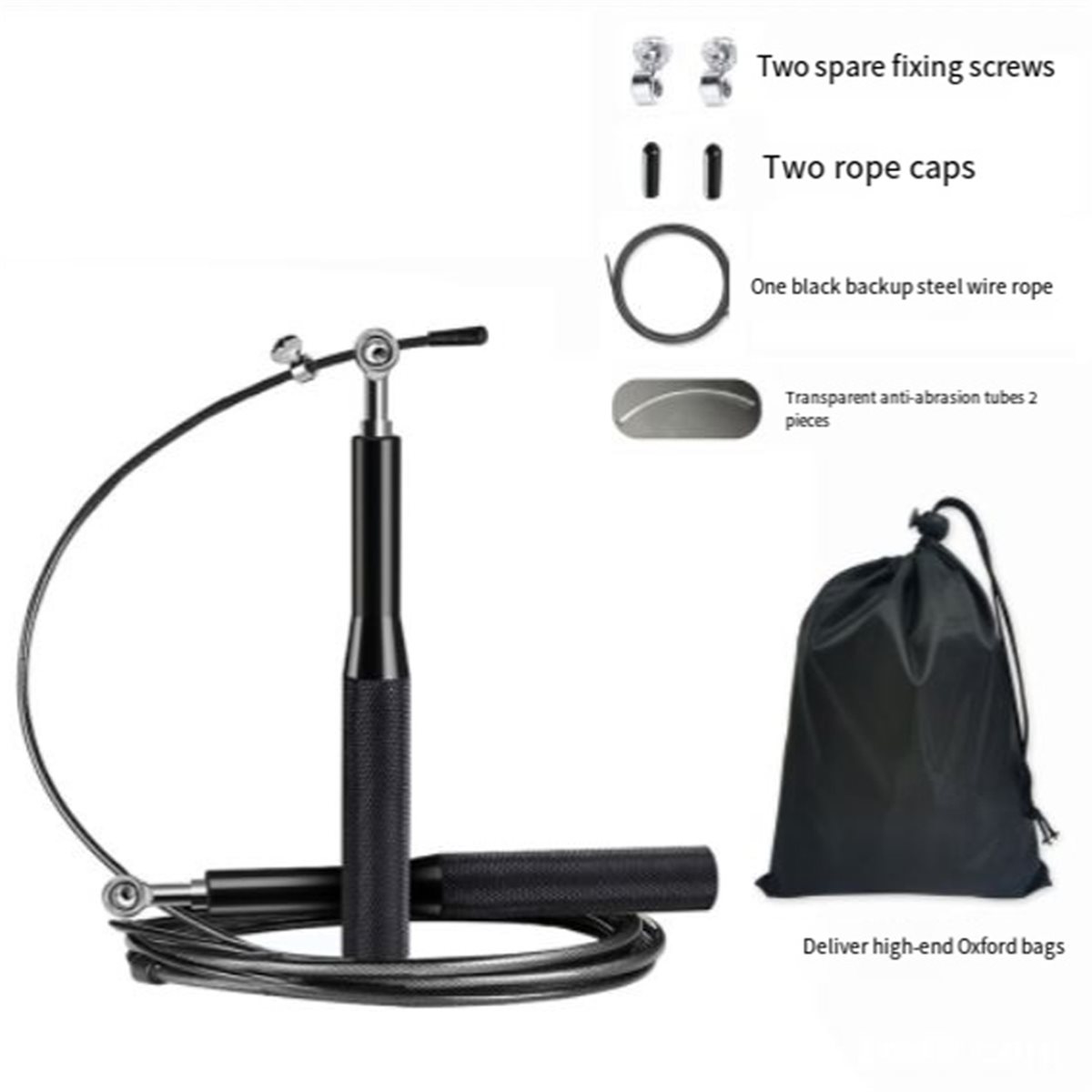 เชือกกระโดดแบบปรับได้พร้อมด้าม - Jump Rope Speed Bearing บทวิจารณ์และราคา