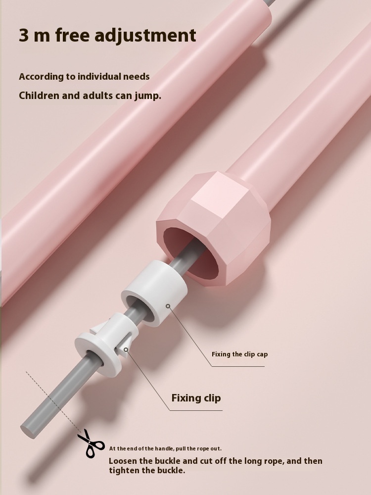 เชือกกระโดดพลาสติกแบบมีโลโก้สั - Skipping Rope Pvc บทวิจารณ์และราคา