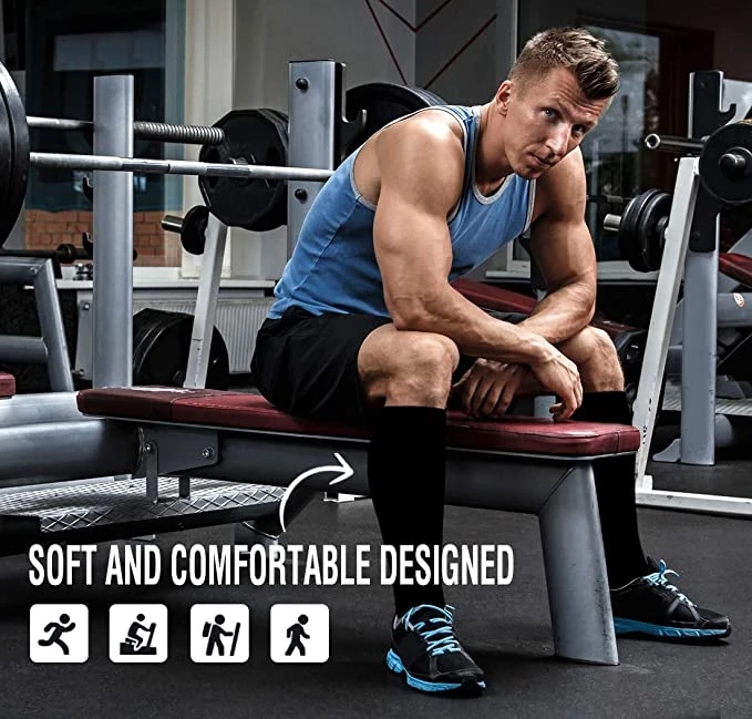 ถุงเท้าการบีบอัดวิ่งกีฬาผู้ชาย - Crossfit G บทวิจารณ์และราคา