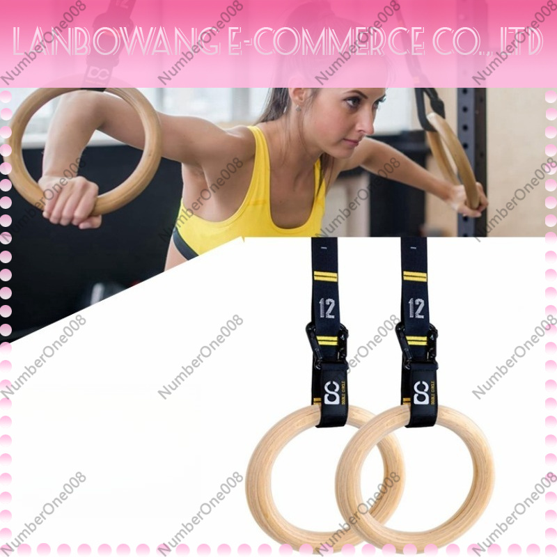 ชุดห่วงออกกำลังกายไม้เบิร์ชแข็ - Gymnastic Ring Wood บทวิจารณ์และราคา