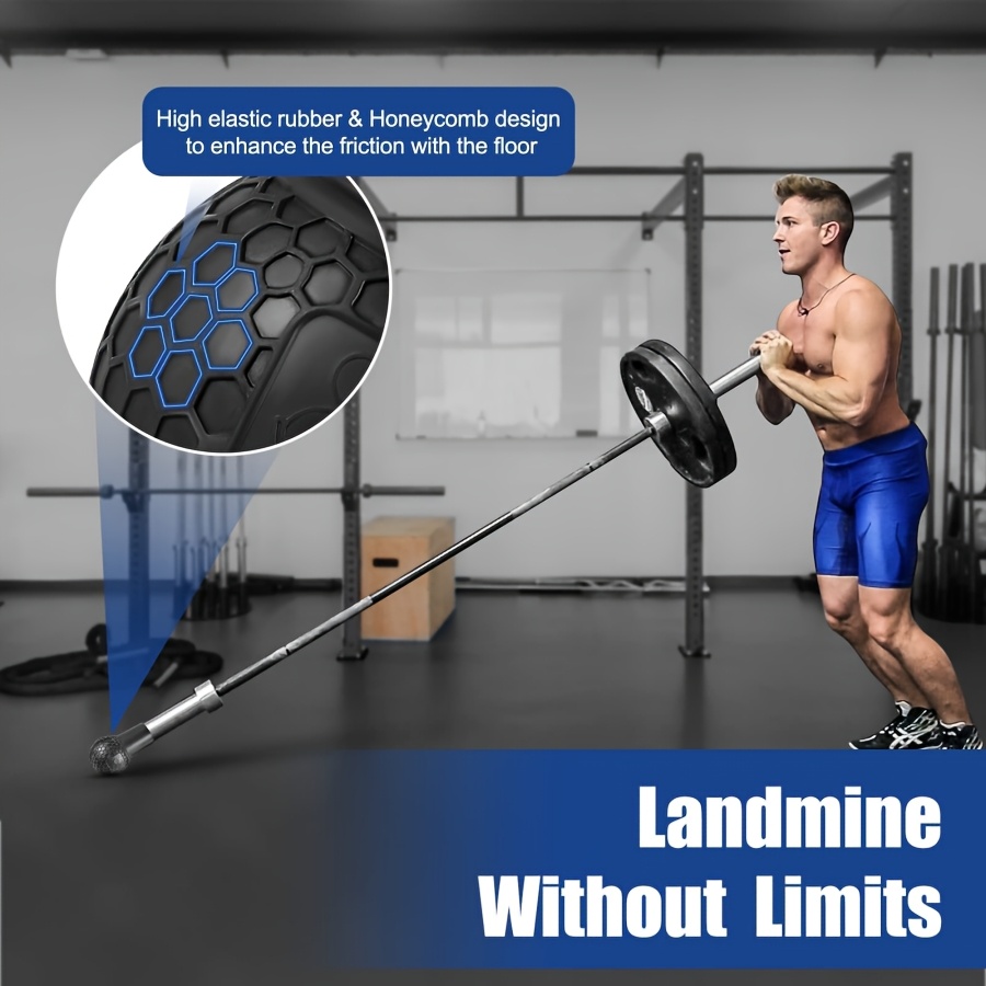 อุปกรณ์เสริมฐานท่อสำหรับบาร์เบ - Landmine Barbell Attachment บทวิจารณ์และราคา