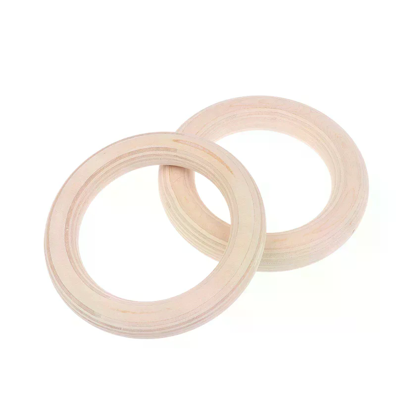 ห่วงออกกำลังกายไม้ 2 ชิ้น แบบพ - Gymnastic Ring Wood บทวิจารณ์และราคา