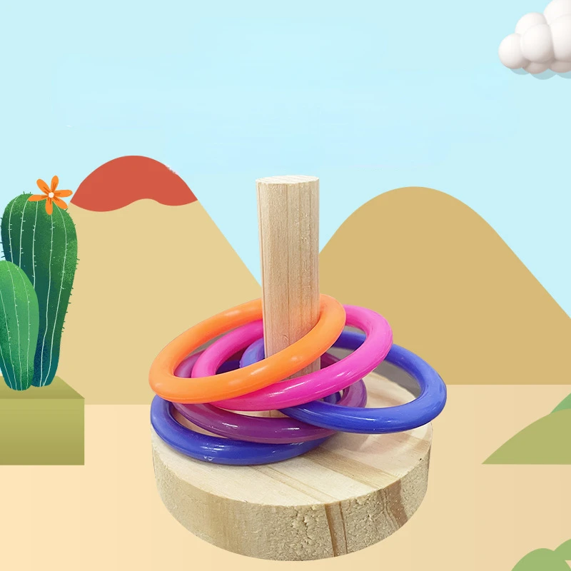 ไม้ Interactive Parrot แหวนของ - Gymnastic Ring Wood บทวิจารณ์และราคา