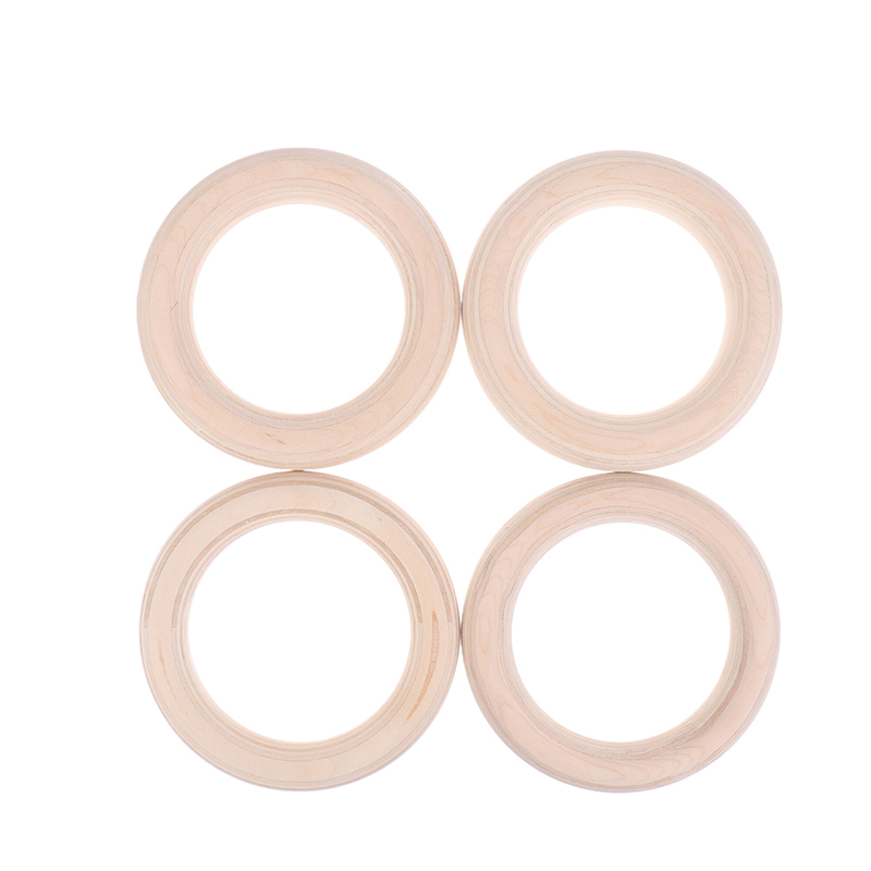 2 ชิ้น/คู่แหวนไม้แบบพกพา Cross - Gymnastic Ring Wood บทวิจารณ์และราคา