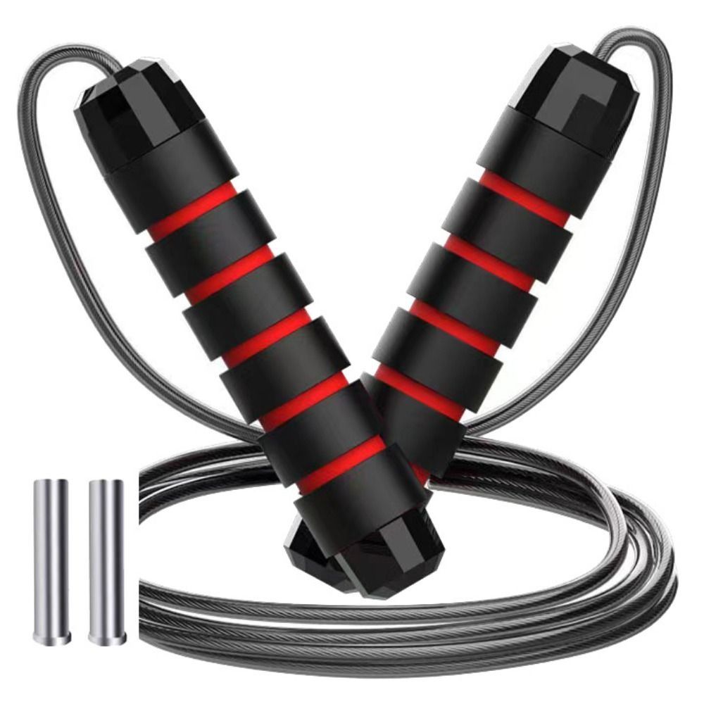 เชือกกระโดดปรับความยาวได้ ด้าม - Jump Rope Speed Bearing บทวิจารณ์และราคา