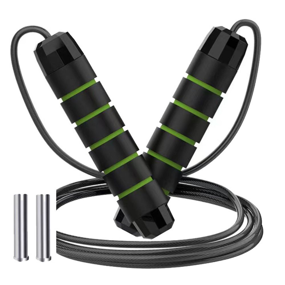 เชือกกระโดดปรับความยาวได้ ด้าม - Jump Rope Speed Bearing บทวิจารณ์และราคา